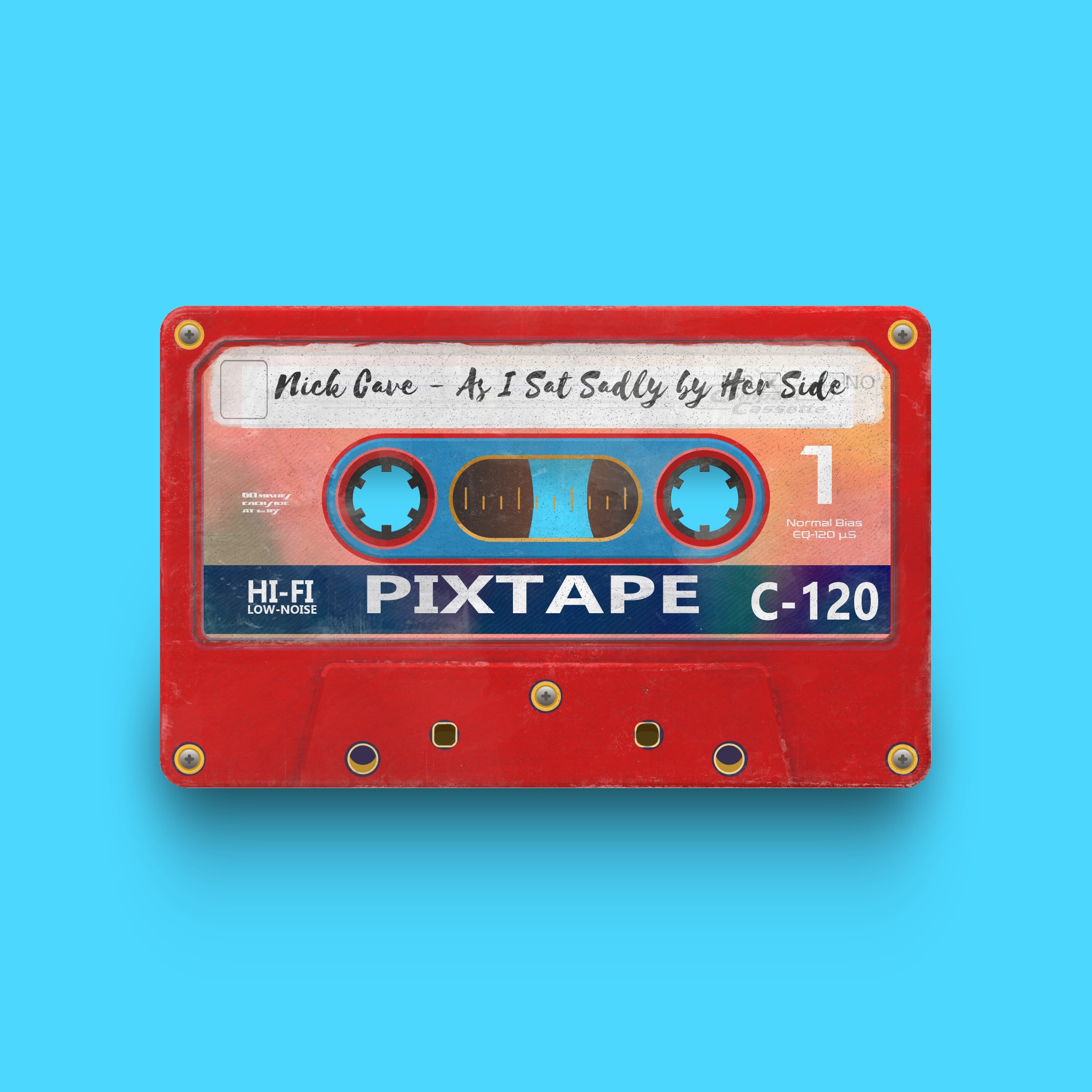 PixTape #7245 | Nick Cave - As I Sat Sadly by Her Side | NFT on SolSea